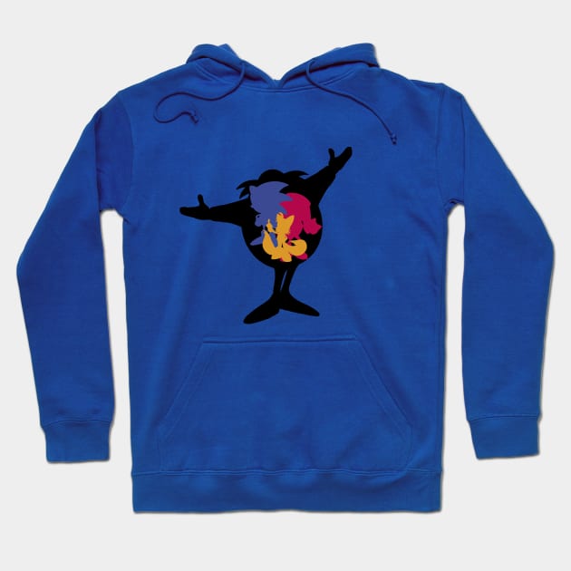 Retro hedgehog Hoodie by retrogameraddict